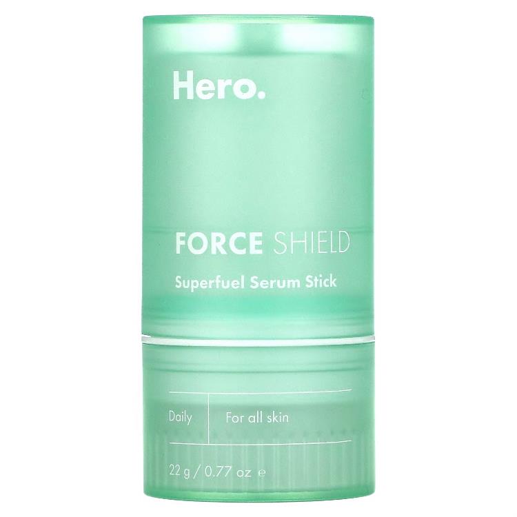 Hero Cosmetics, Force Shield, 슈퍼 연료 세럼 스틱, 22G 0.77OZ)